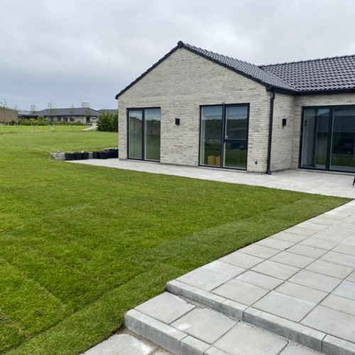 Belægning af terrasse Silkeborg