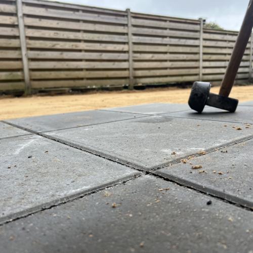 Fliser belagt i Randers